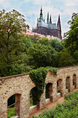 St. Vitus Katedrali Prag zirvesinde