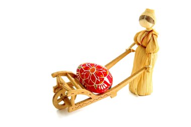 Mısır dolly getirerek Paskalya yortusu yumurta