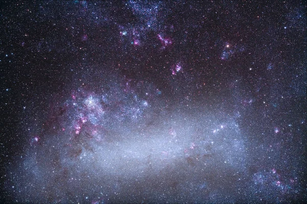 Panorama stellare con Nebulosa Tarantola — Foto Stock