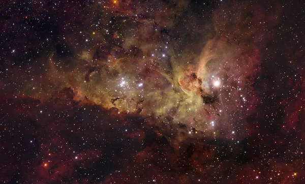 Ngc3372 nebulosa i stjärnbilden Kölen — Stockfoto