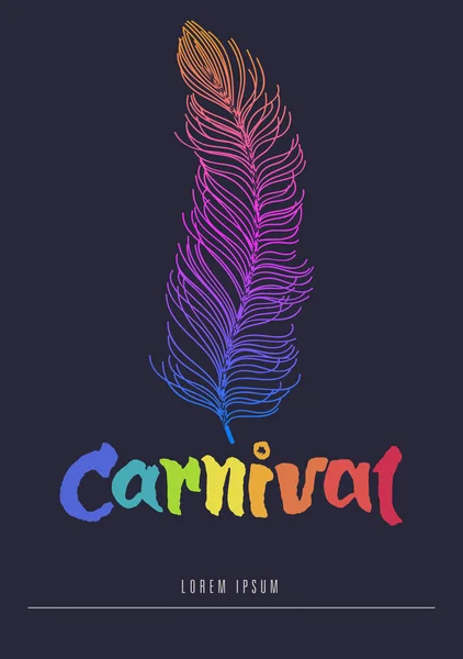 carnival hand letter