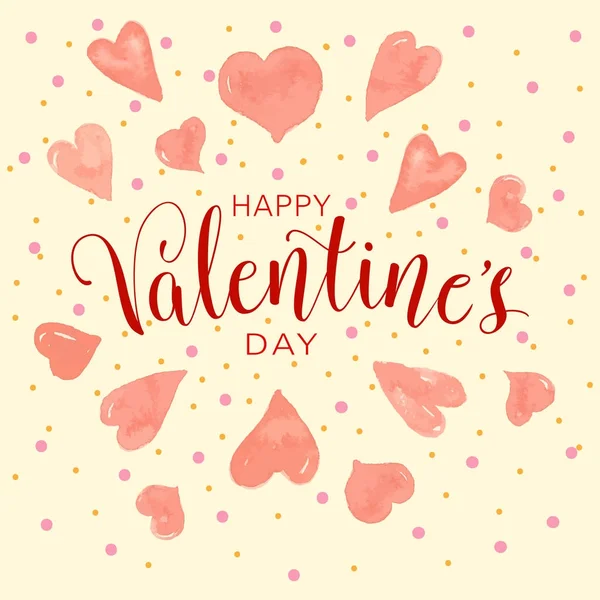 Happy valentines day — Stock Vector