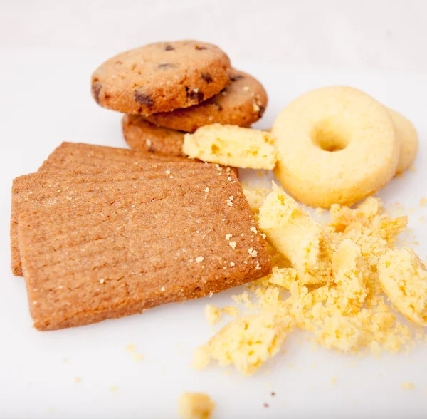 Typical Italian tea biscuits. — Stock Photo, Image