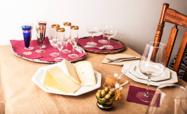 İtalyan peynir meze.