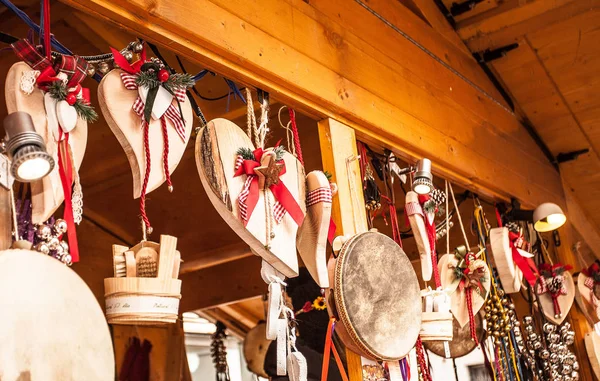 Christmas market in Italy. — Stock Photo, Image