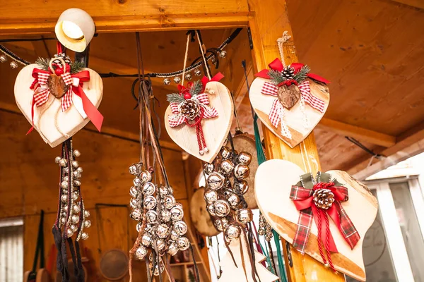 Christmas market in Italy. — Stock Photo, Image