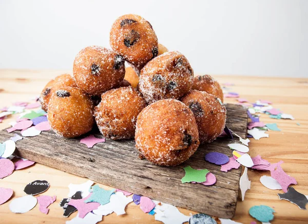 Torte di carnevale italiano . — Foto Stock