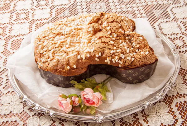 Colomaba Pasquale, torta di Pasqua italiana — Foto Stock