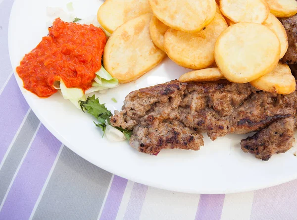 Mixed Italian Grill. — Stock Photo, Image