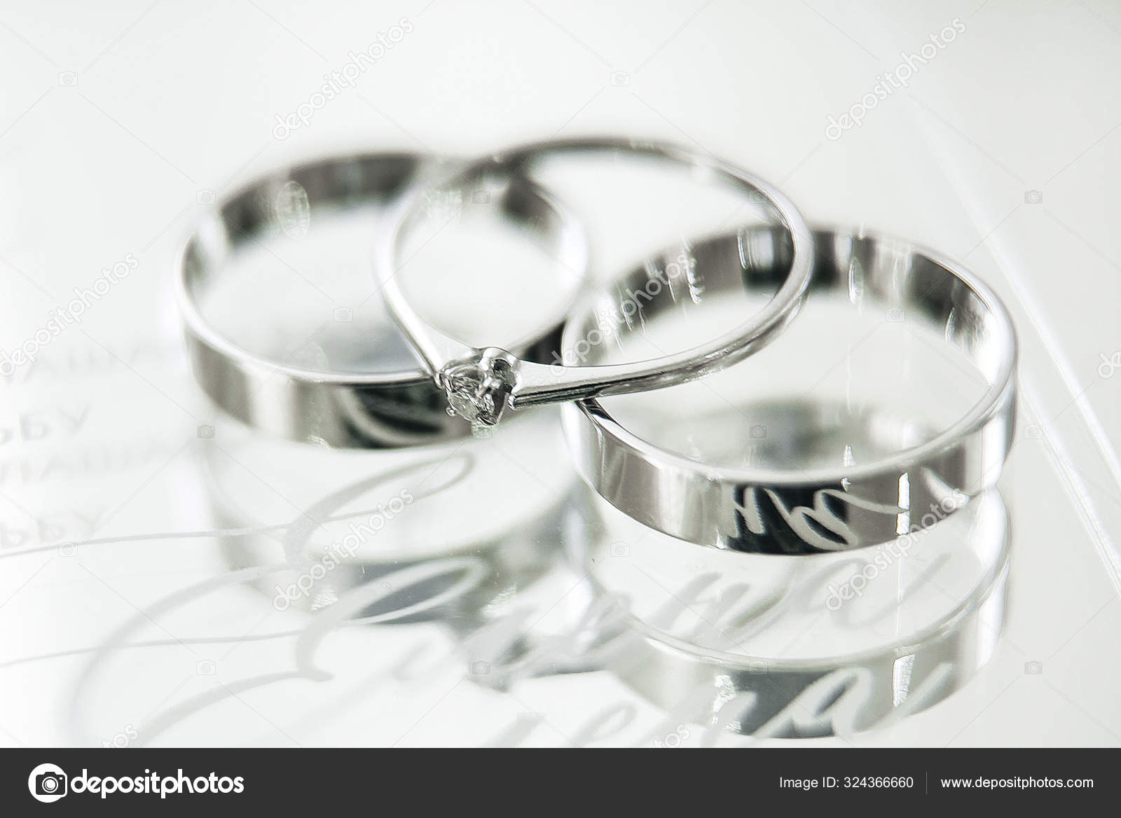 Wedding Rings Wedding Ceremony Decor And Details Selective Foc
