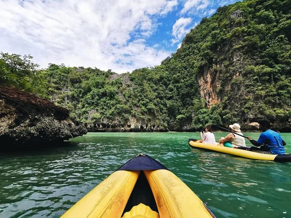 Thai Passenger Boat Khao Sok National Park Nature Reserve South — Stock Photo, Image