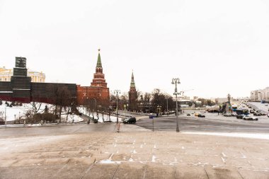 Moskova Merkez Karantina sırasında, Mart 2020, koronavirüs salgını, covid-19