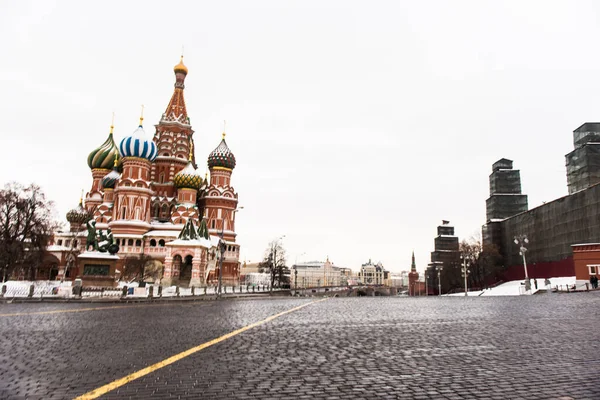 Moskva Centrum Karantän Mars 2020 Coronavirus Pandemi Covid — Stockfoto