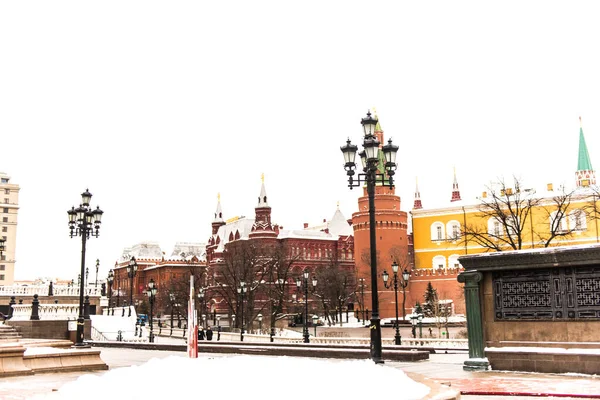 Moskauer Zentrum Während Der Quarantäne März 2020 Coronavirus Pandemie Covid — Stockfoto