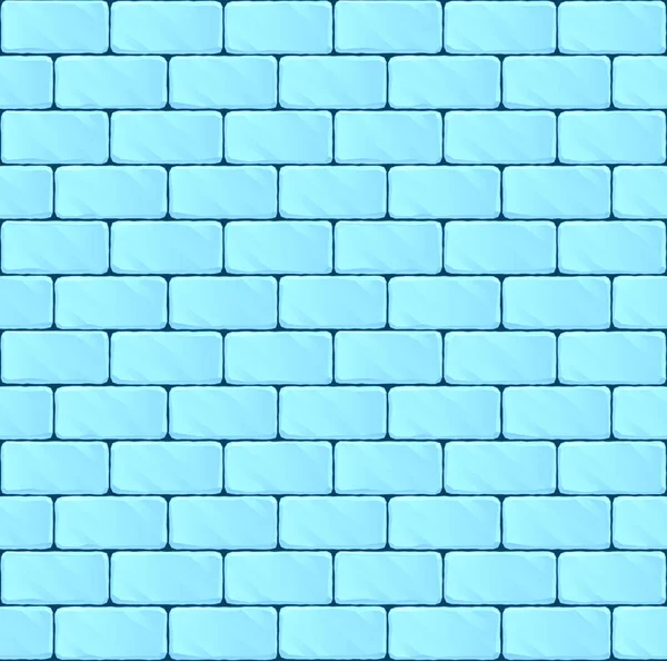 氷ブロックの壁 シームレス パターン Eps10 ベクトル — ストックベクタ