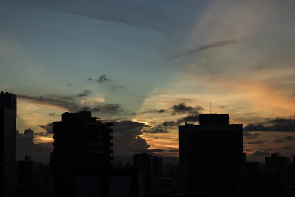 サンパウロ ブラジルの美しい夕焼け — ストック写真