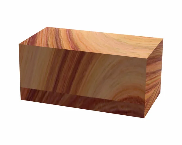 Renderização 3d de fonte de Alt45 de madeira — Fotografia de Stock