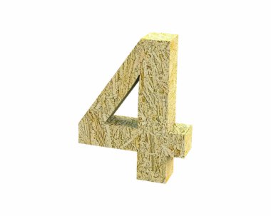 Yazı tipi odaklı Strand Board sayı 4 render