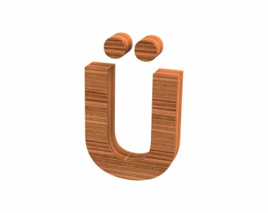 Cilalı Alt0220 render ceviz özel karakter yazı tipi