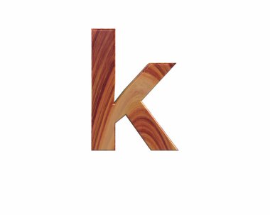 Yazı tipi saten bitmiş rosewood endgrain küçük k render
