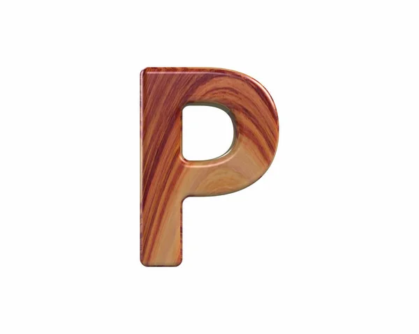 フォント サテン仕上げローズウッド杢大文字の P を表示します。 — ストック写真