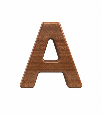 Maun sermaye bir render cilalı yazı tipi