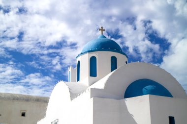 Yunanistan tipik Ortodoks Kilisesi.