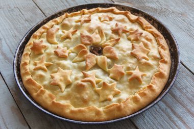 pan içinde ev yapımı kek