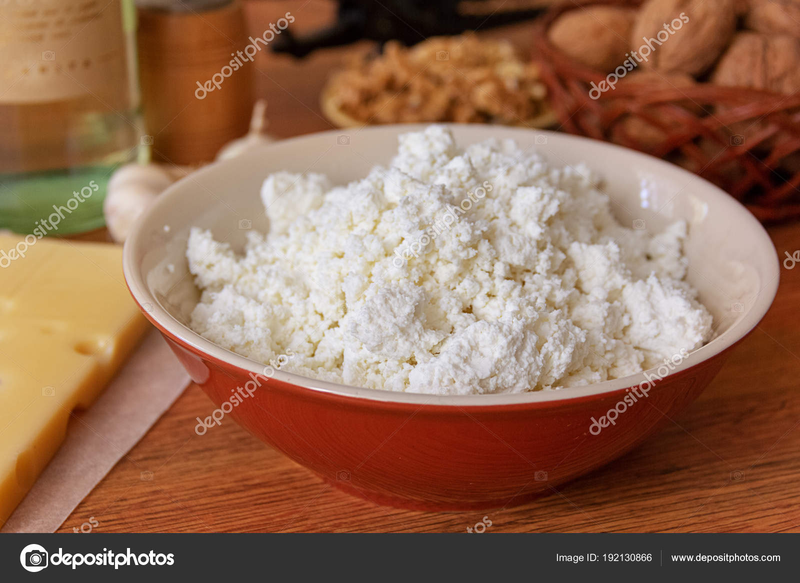 Cottage Cheese From Goat Milk Stock Photo C Irinasugar 192130866