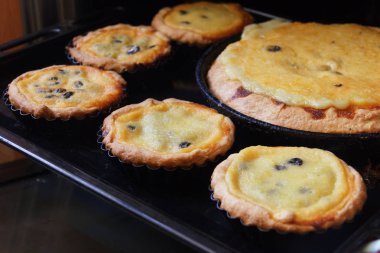 taze sıcak cheesecakes