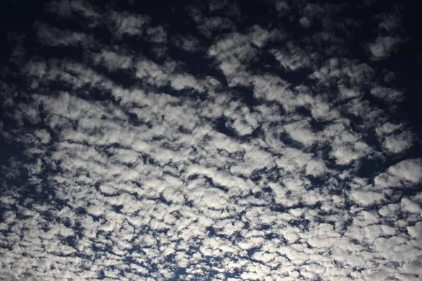 Vista Céu Nublado — Fotografia de Stock
