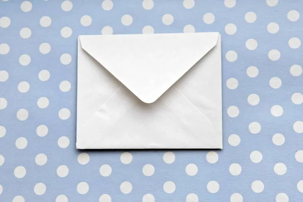 Envelope Blue Surface Dots — Stock Photo, Image