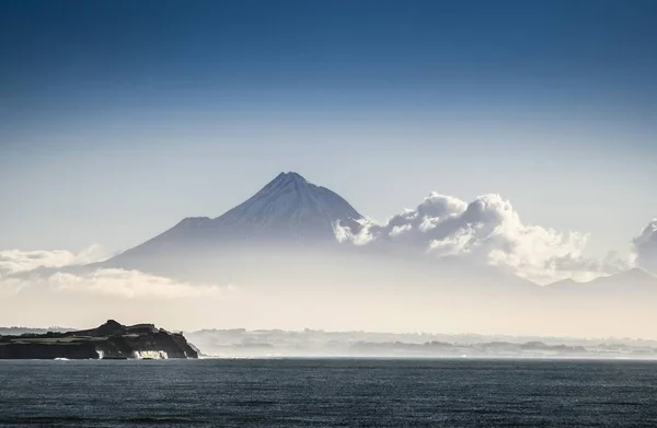 Egmont Taranaki Derzeit Ein Inaktiver Vulkan Nordinsel Neuseeland Ozeanien — Stockfoto