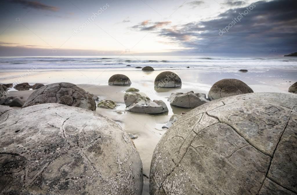 Moeraki Boulders Geological Feature Rock Balls Coastal ...