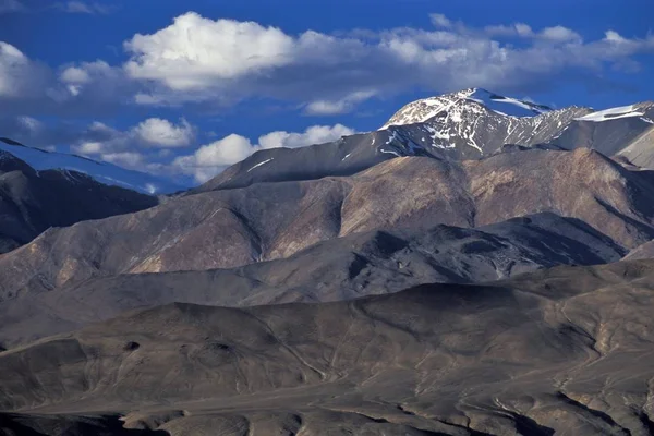 Moriri Tsomoriri 或湖泊 Moriri Changthang 拉达克 印度喜马拉雅 查谟和克什米尔 北印度 亚洲附近的景观 — 图库照片