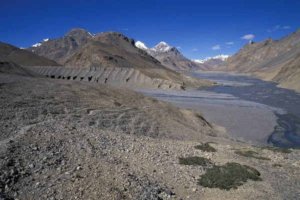 Valle Pare Valle Paru Chhu Cerca Dutung Cerca Frontera Tibetana —  Fotos de Stock