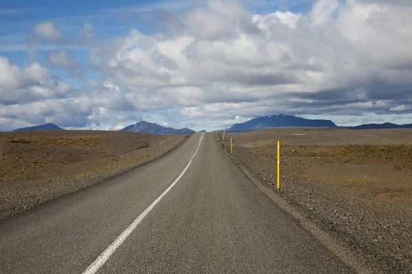 Camino Del Campo Sur Islandia Europa — Foto de Stock