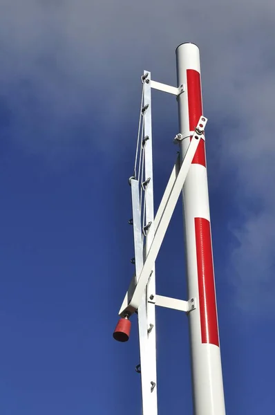 Cruce Ferroviario Glueckstadt Schleswig Holstein Alemania Europa — Foto de Stock