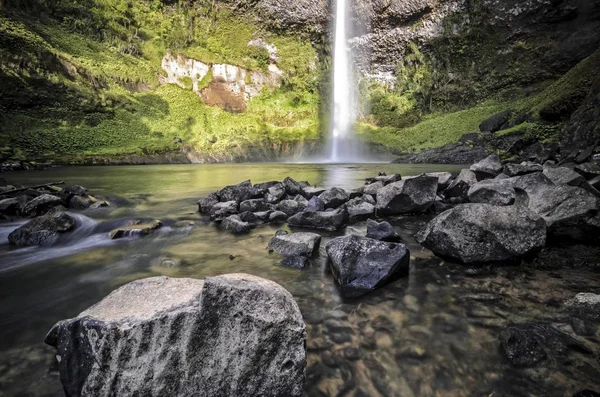 Bridal Veil Falls Raglan Waikato North Island New Zealand Oceania — Stock Photo, Image