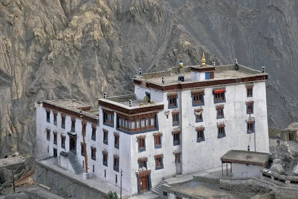 Lamayuru Gompa Ett Viktigaste Klostren Det Tidigare Kungariket Ladakh Lamayuru — Stockfoto