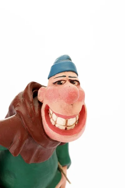Cartoon Character Funny Humourously Toy Man — Stock Photo, Image