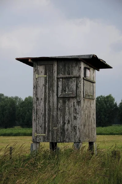 Fırtına Bulutları Tangstedt Almanya Nın Kuzeyinde Schleswig Holstein Europe Önünde — Stok fotoğraf