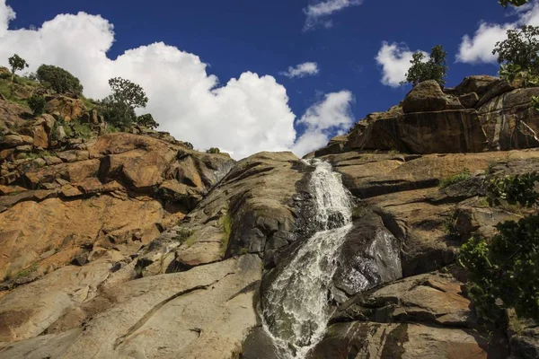 Wasserfall Erongo Gebirge Namibia Afrika — Stockfoto