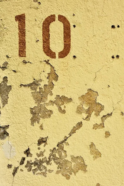 무너지는 석고의 — 스톡 사진