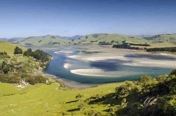 Hoopers Giriş Otago Yarımadası South Island Yeni Zelanda Oceania — Stok fotoğraf