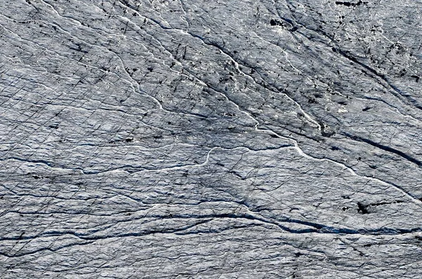 Aerial View Detail Glacier Vatnajoekull Icelandic Highlands Iceland Europe — Stock Photo, Image