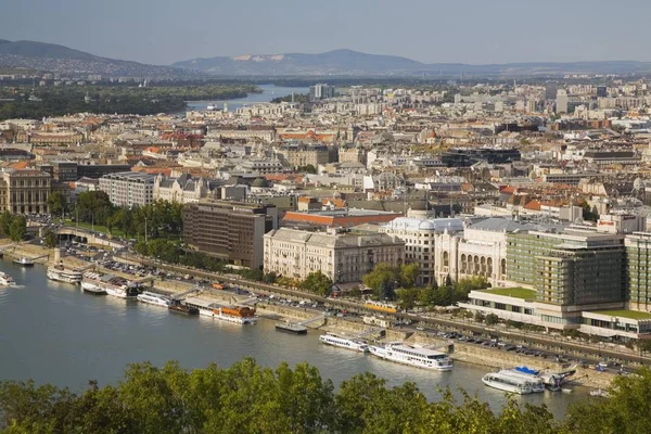 Budapest Duna Budapest Városkép Magyarország Európa — Stock Fotó