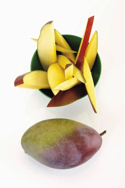 Vezel Gratis Mango Foodstill — Stockfoto
