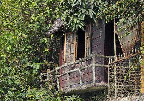 Casa Madera Tradicional Mekong Can Tho Delta Del Mekong Vietnam — Foto de Stock