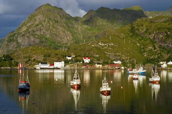 Lofoten Noruega Escandinávia Europa — Fotografia de Stock